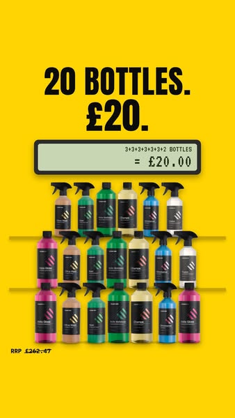 20 bottles. £20