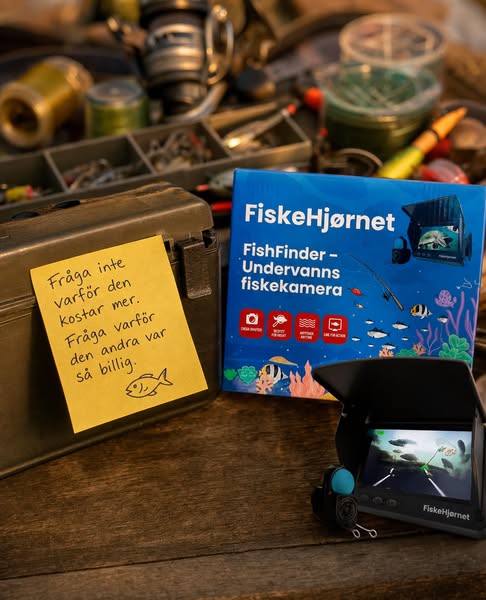 Se fisken innan du kastar