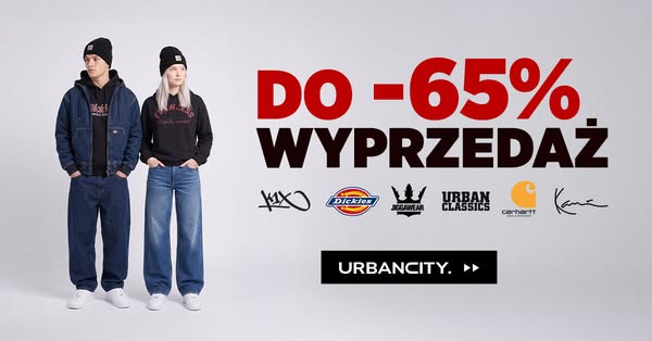 Wyprzedaż do -65% | UrbanCity