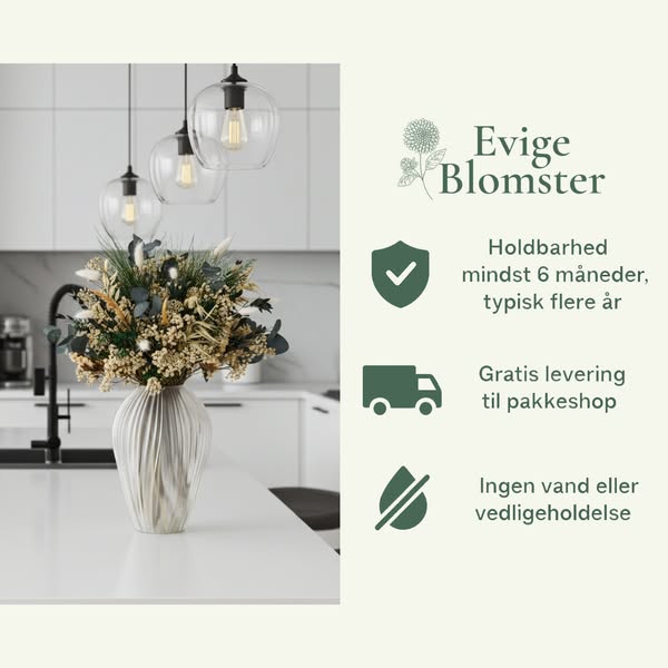 Evige blomster - aldrig visne, aldrig falske