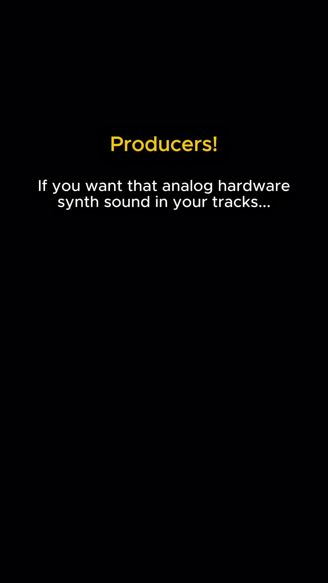 $200,000 Of Synths At Your Fingertips – 40% OFF