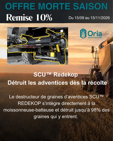 REDEKOP OFF-SEASON OFFER: 10% OFF until November 15, 2026