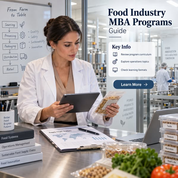 Guide To Food Industry MBAs