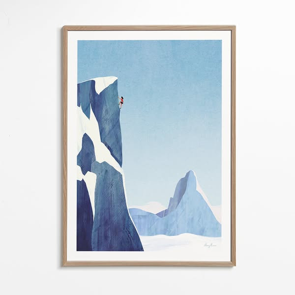 Landscape art Mountain climbing adventure | €12.95