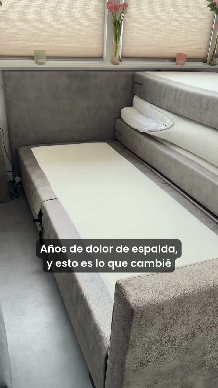 Tras años de dolor de espalda, vuelvo a dormir del tirón