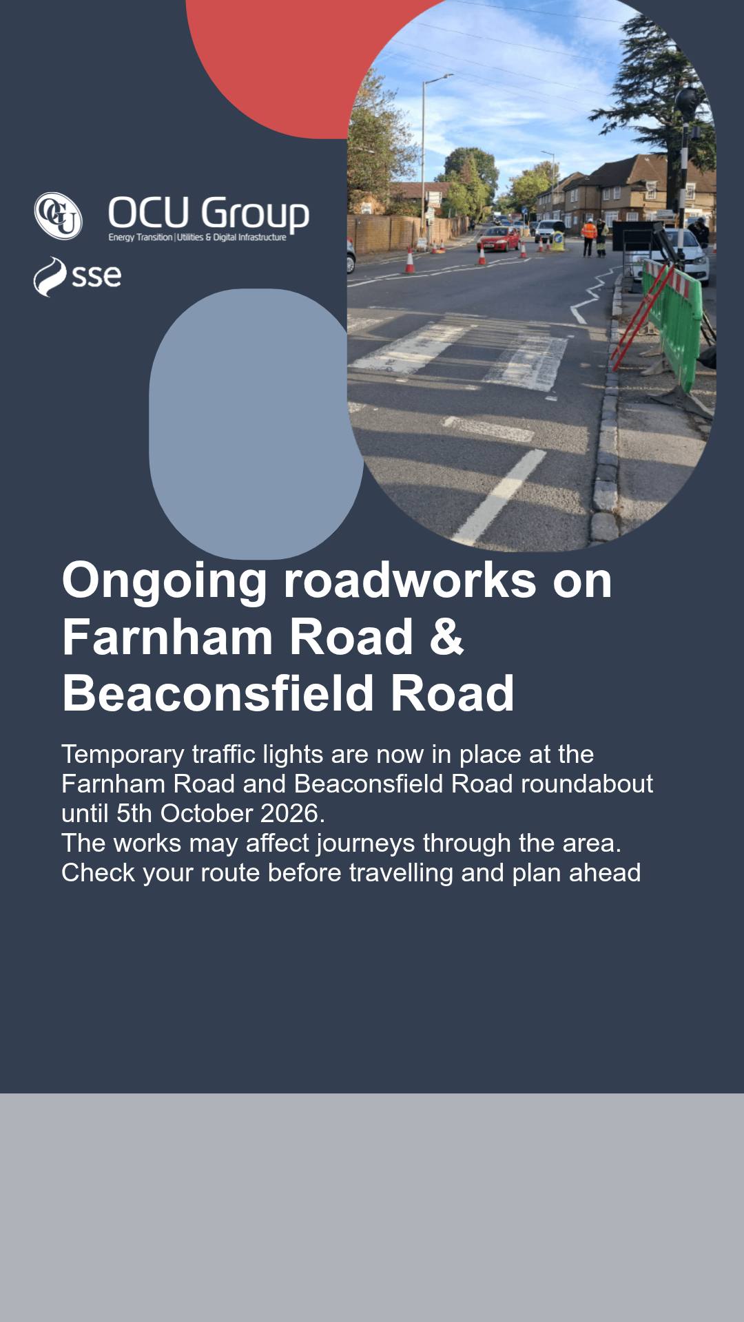 Upcoming roadworks