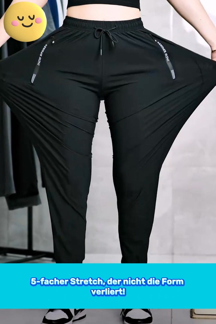 Unisex Ultra High Stretch Schnelltrocknende Hose