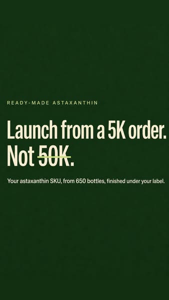 Launch from a 5K order
