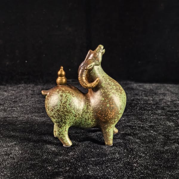 Attract Peace & Prosperity: Fu Lu Ji Yang Sheep Figurine
