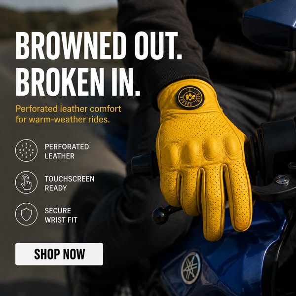 Vintage Leather Built For The Ride