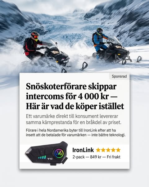 4000kr för en. Eller 849kr för två.