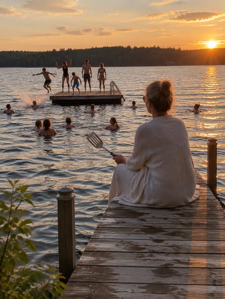 My Niece Posted 40 Photos From The Lake. I Was In One. From Behind.
