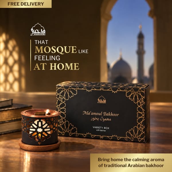 Bakhoor Starter Kit with Burner