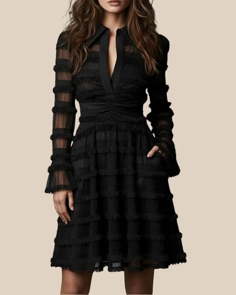 Das schwarze Kleid, das leise bleibt