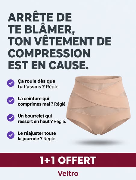 Arrête de te blâmer, ton vêtement de compression est en cause — 1 achetée, 1 offerte