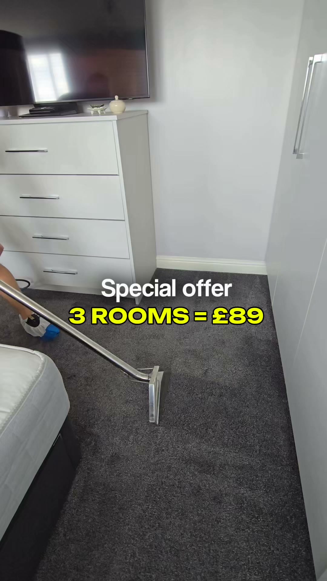 3 Rooms – Only £89 This August!