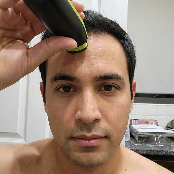 I was about to shave it all off
