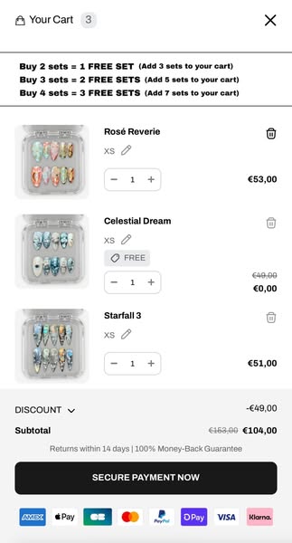 SOLDES D'ARCHIVES - JUSQU'À 3 SETS GRATUITS +40%