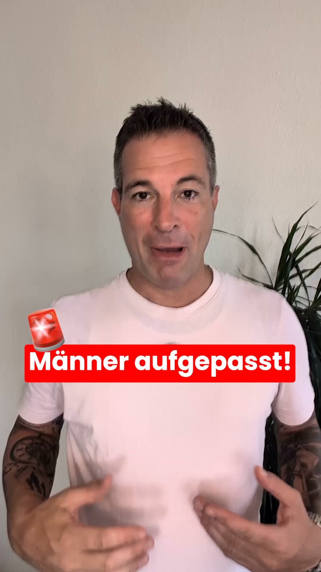 Duschen wie ein Mann. Fühlen wie ein Mann.