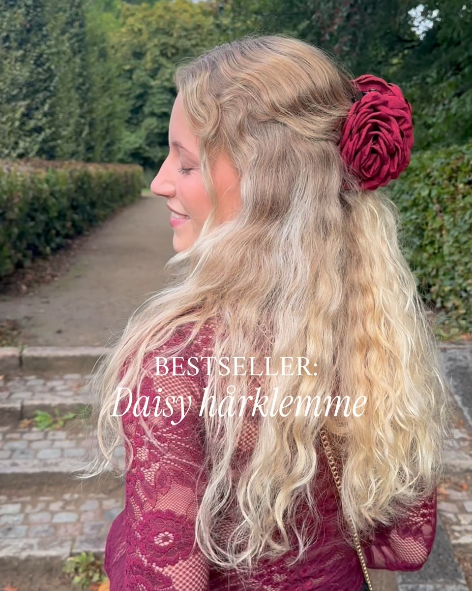 Musthave: Daisy hårklemme