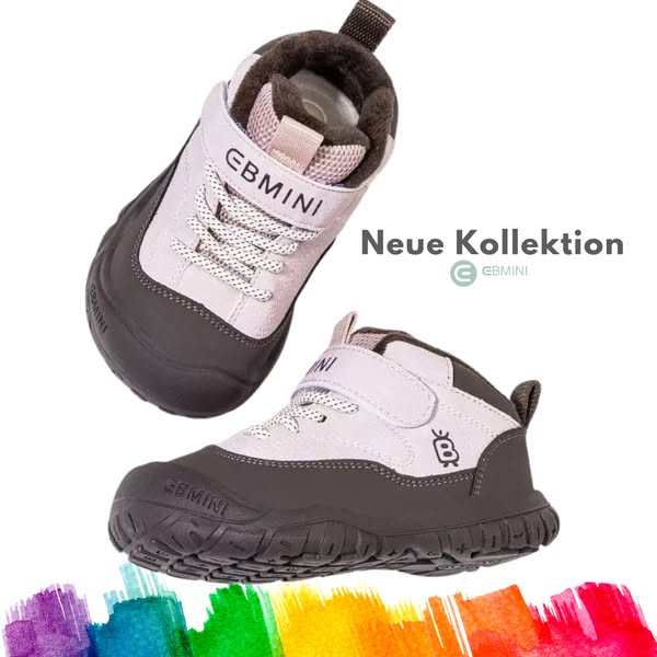EBMINI® Barfußschuhe, die Kindern Freiheit schenken.