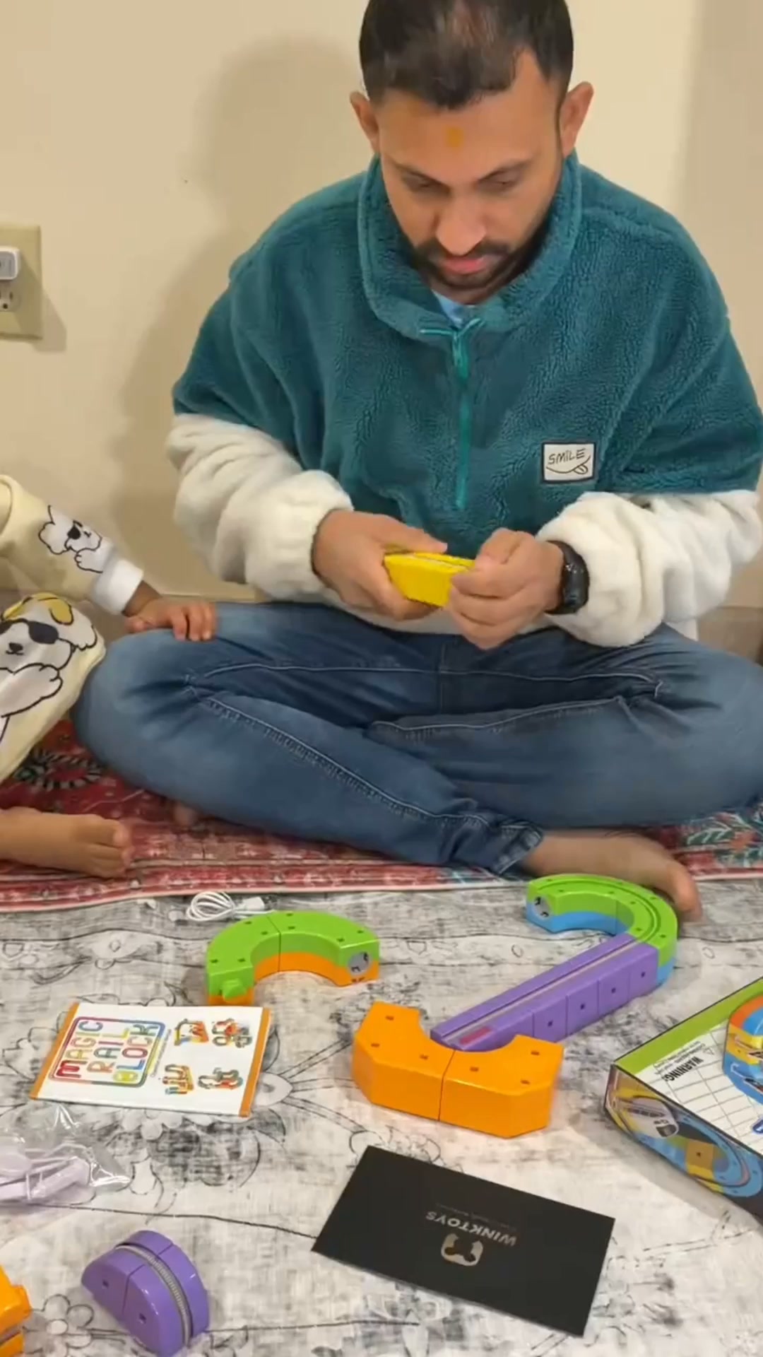 BlockRail™ | Magic Cube Train Track