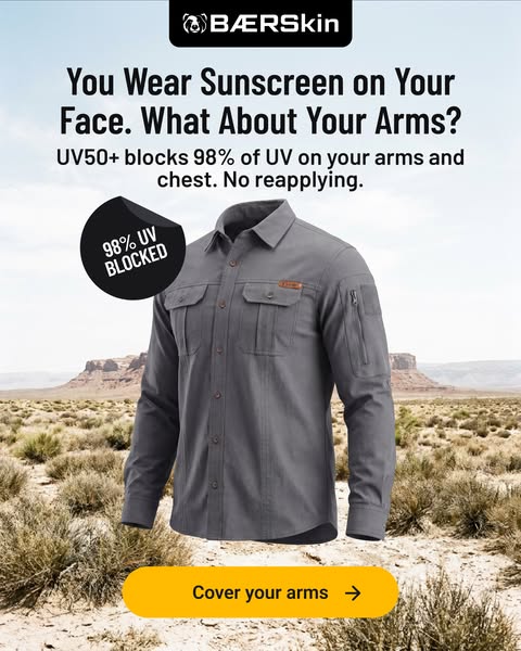 You Wear Sunscreen on Your Face. What About Your Arms?