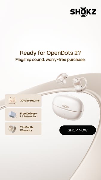 Shokz OpenDots 2 Is Here