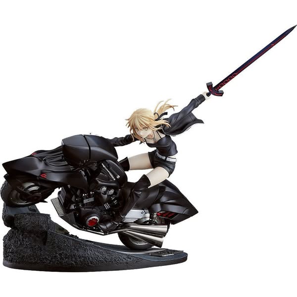 Fate/Grand Order Saber/Altria Pendragon (Alter) & Cuirassier Noir 1/8 Figure