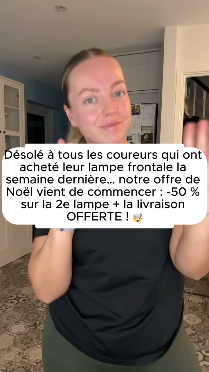 50 % SUR LA 2E LAMPE + LIVRAISON OFFERTE