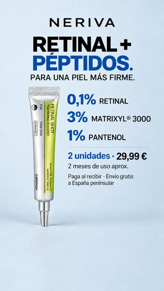 Retinal + péptidos · 2×1