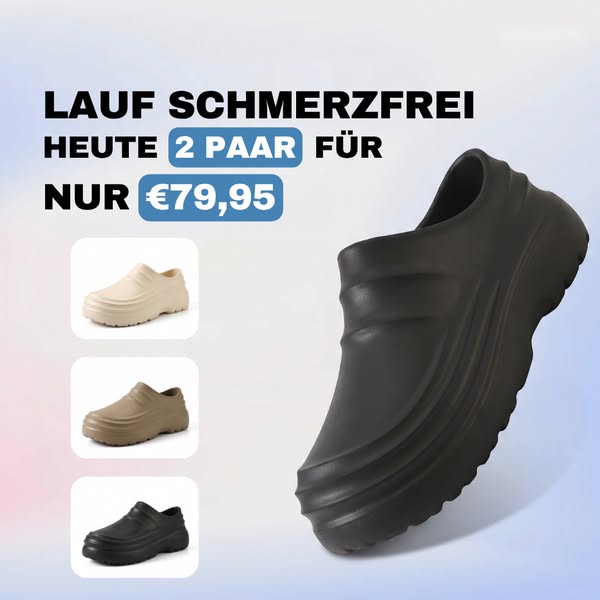 Schmerzfrei laufen — oder Geld zurück