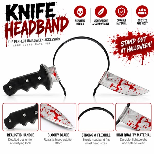 Stab the Vibe with this Hilarious Headband!