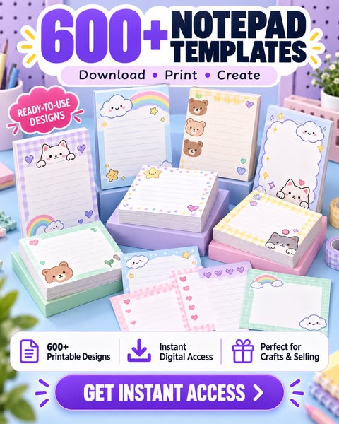 Download, Print, Create & Sell