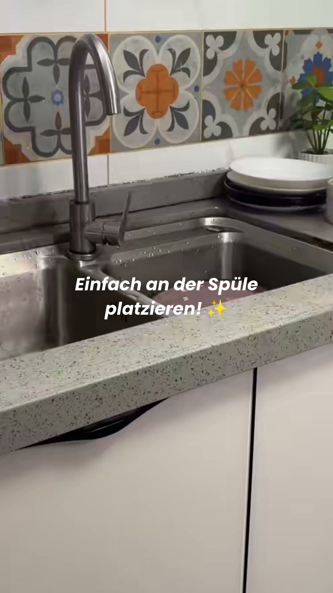 #1 Spritzschutz für deine Spüle
