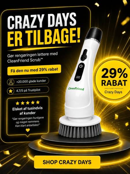 29% rabat på CleanFriend Scrub™