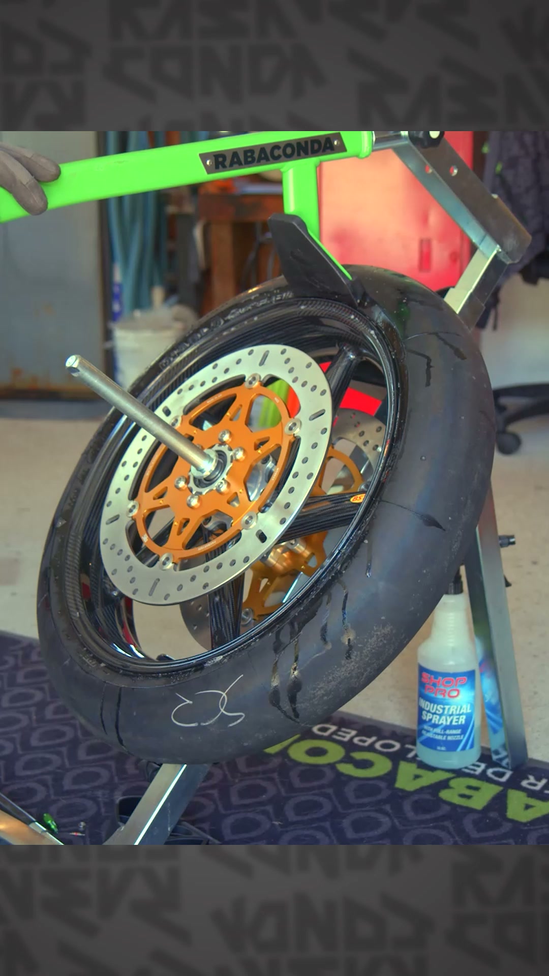 Street Bike Tire Changer