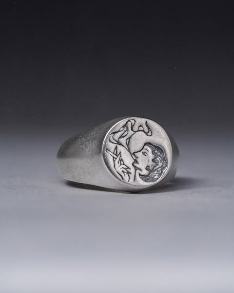 The Smoking Girl Signet