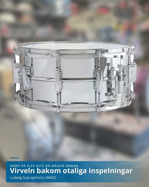 Ludwig Supraphonic 14"x6.5" - Förkromad