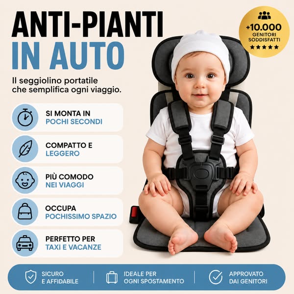 Il seggiolino che ogni genitore dovrebbe avere