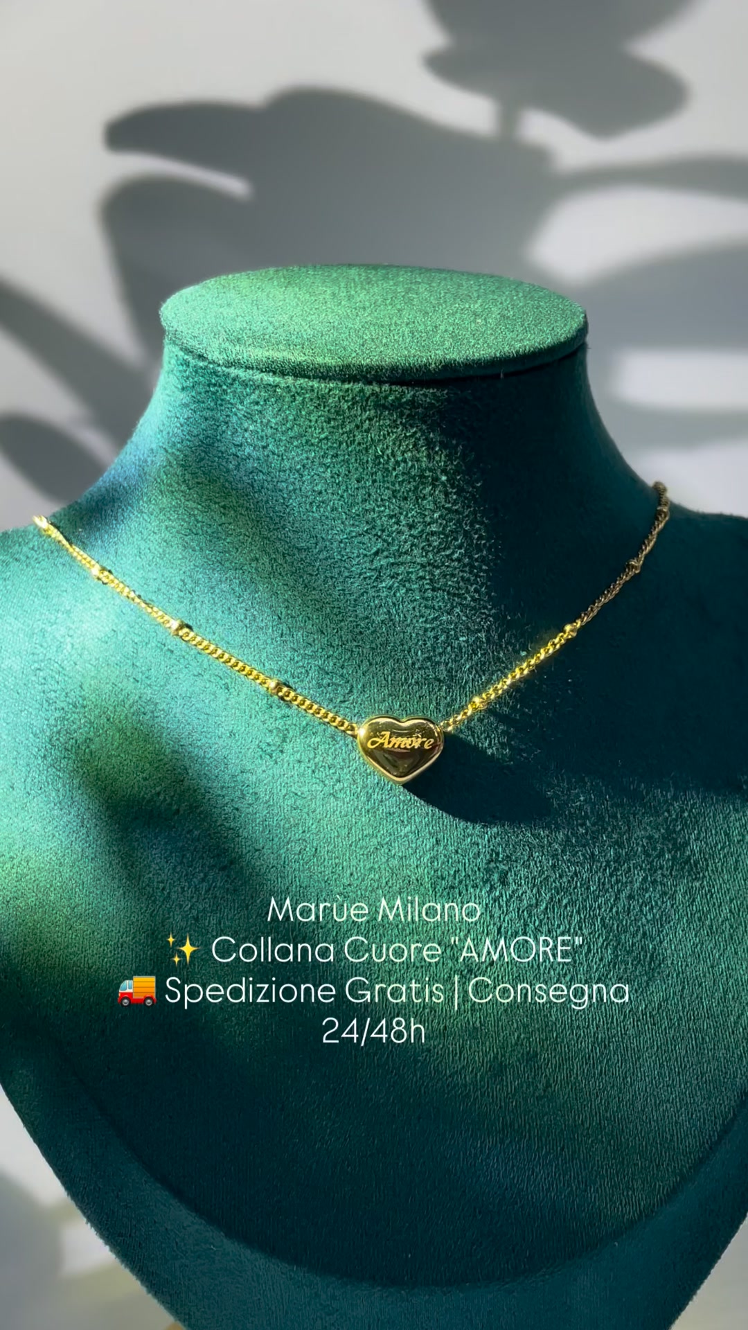 Collana "Amore" Spedizione GRATIS in 24/48h