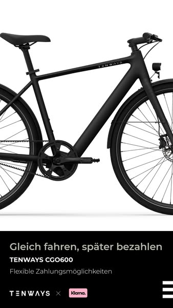 Anúncio de TENWAYS EBike