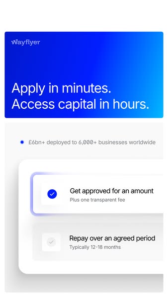 Apply in minutes. Get funded in hours.