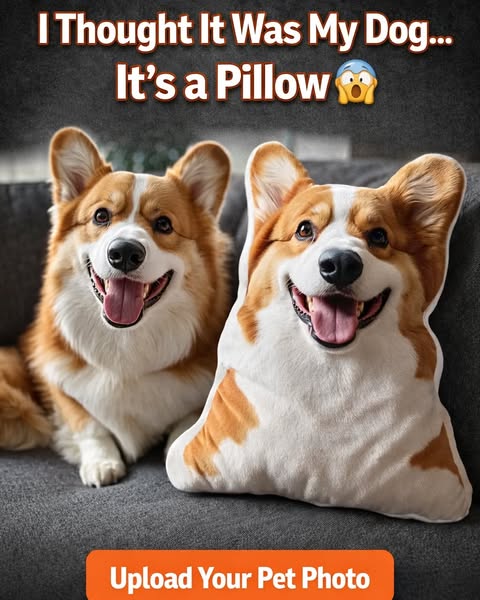 Custom Photo Pillow, Pet Lover Gift, Dog Pillow, Pet Portrait Pillow