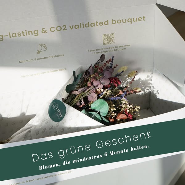 Ein Geschenk, das mindestens 6 Monate hält