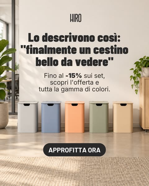 Prendilo per ogni stanza, hai fino al -15%