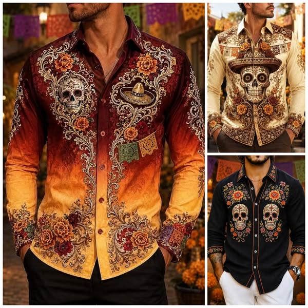 Bold Día de los Muertos Style