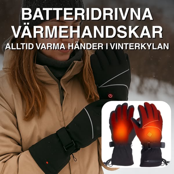 Värme på sekunder i minusgrader