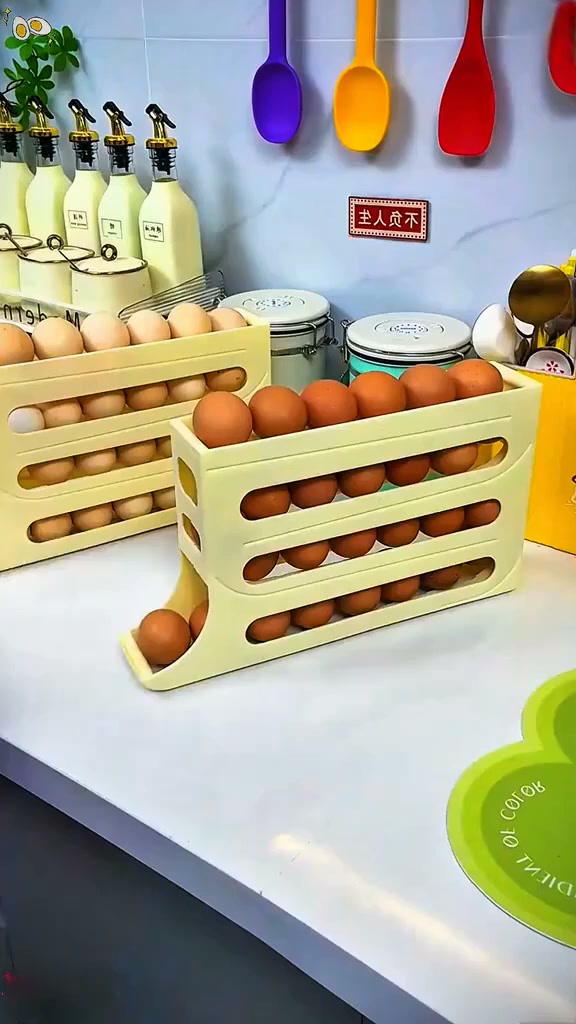 Fini les œufs cassés et le désordre dans le frigo !