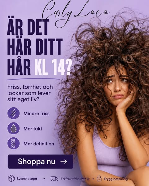 Ge lockarna mer fukt och definition
